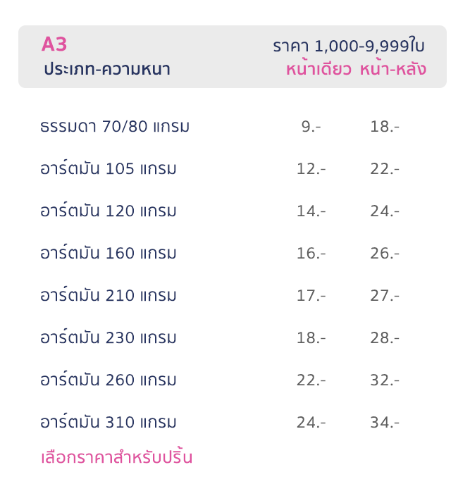 ปริ้นสี a3